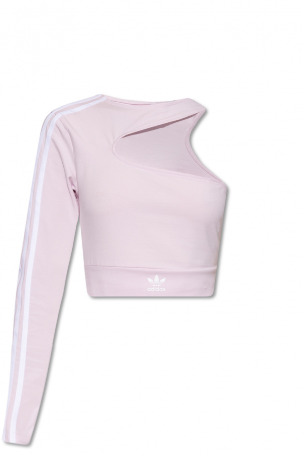 Jaqueta adidas Originals Blocked Tt Cinza out crop top ADIDAS Originals Cut StasanetShops KR